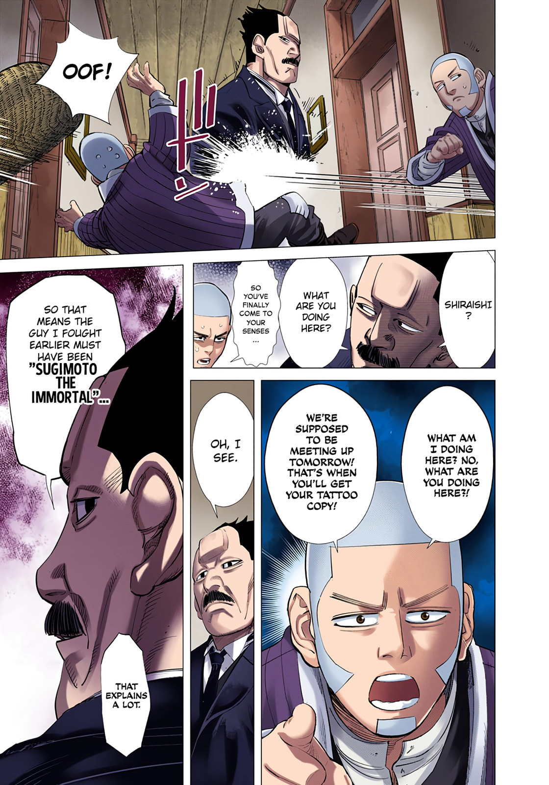 Read Golden Kamuy (Colored) chapter 54 image 6 on Lezhin
