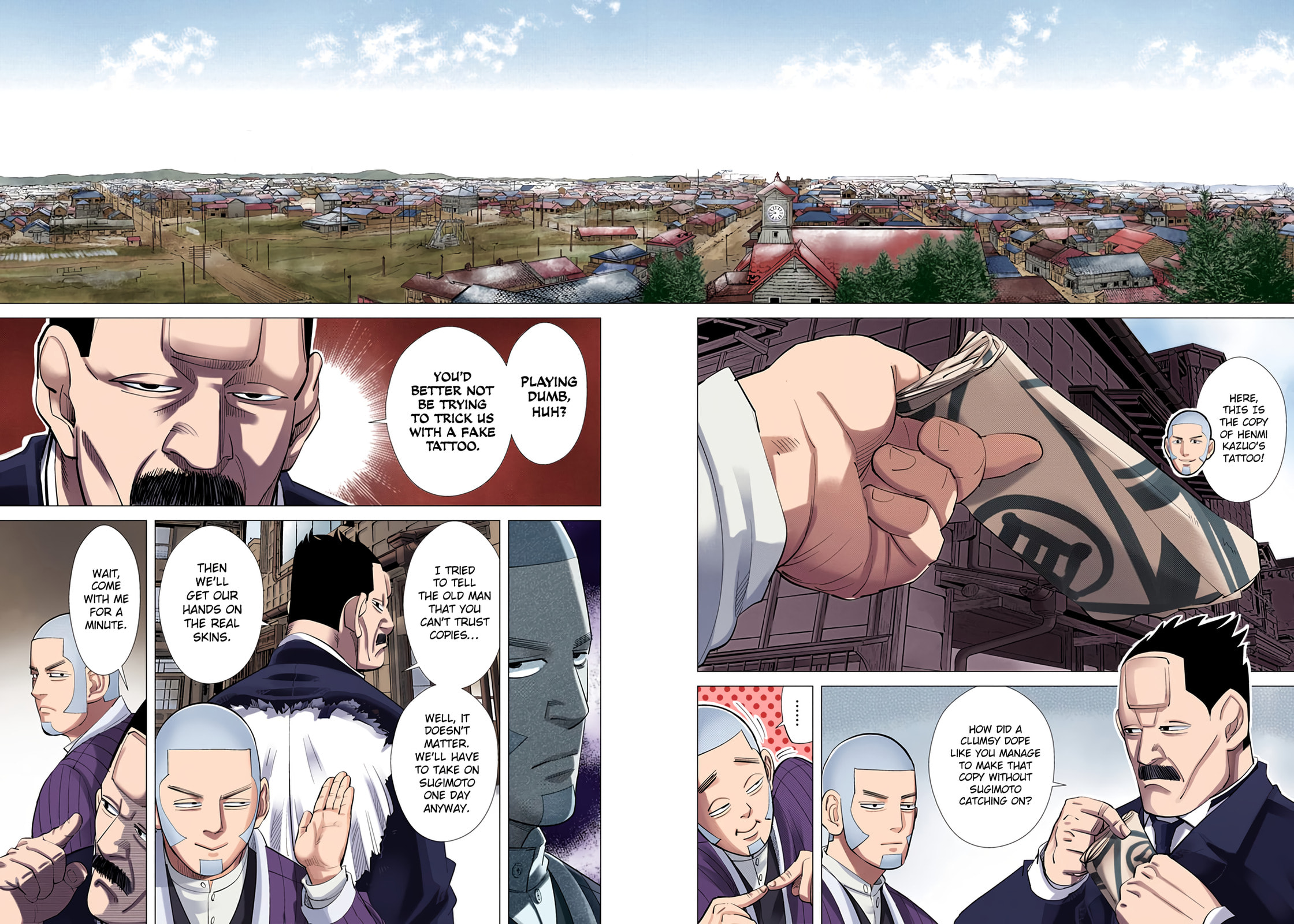 Read Golden Kamuy (Colored) chapter 55 image 1 on Lezhin