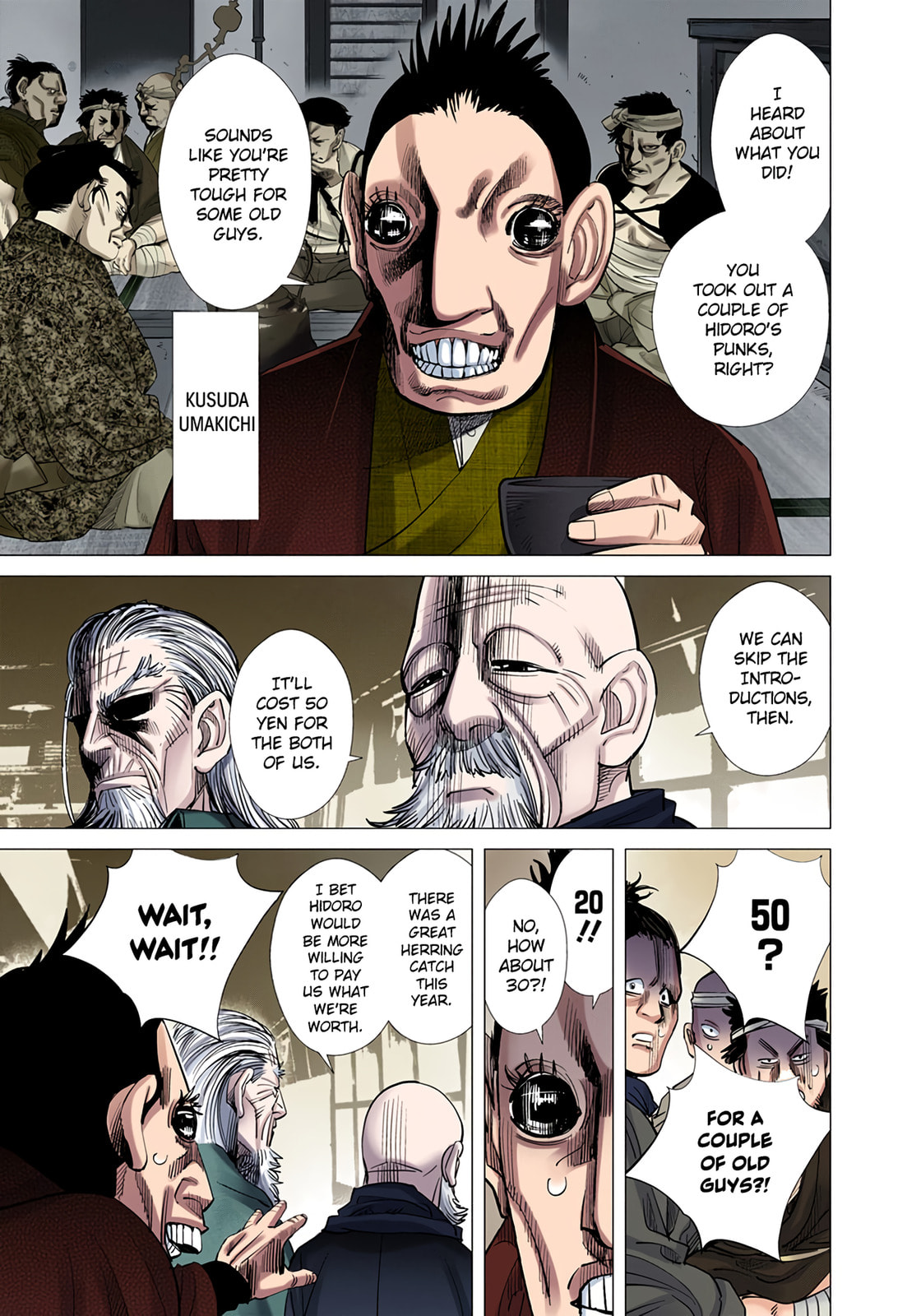 Read Golden Kamuy (Colored) chapter 55 image 10 on Lezhin