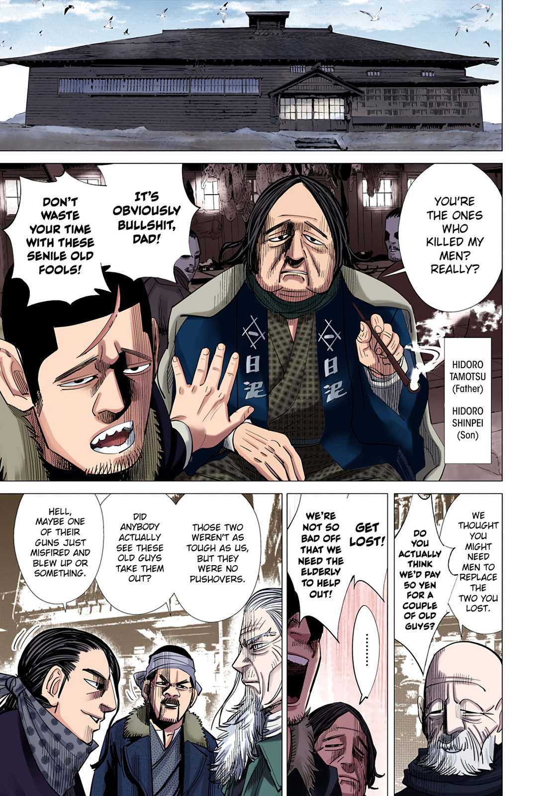 Read Golden Kamuy (Colored) chapter 55 image 12 on Lezhin