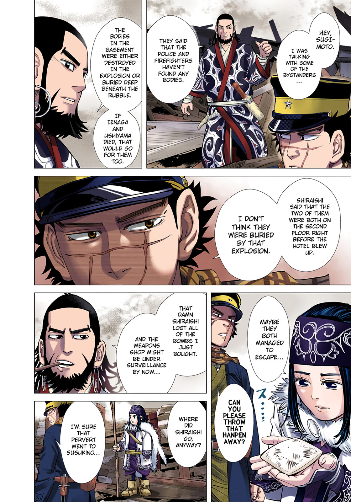 Read Golden Kamuy (Colored) chapter 55 image 4 on Lezhin