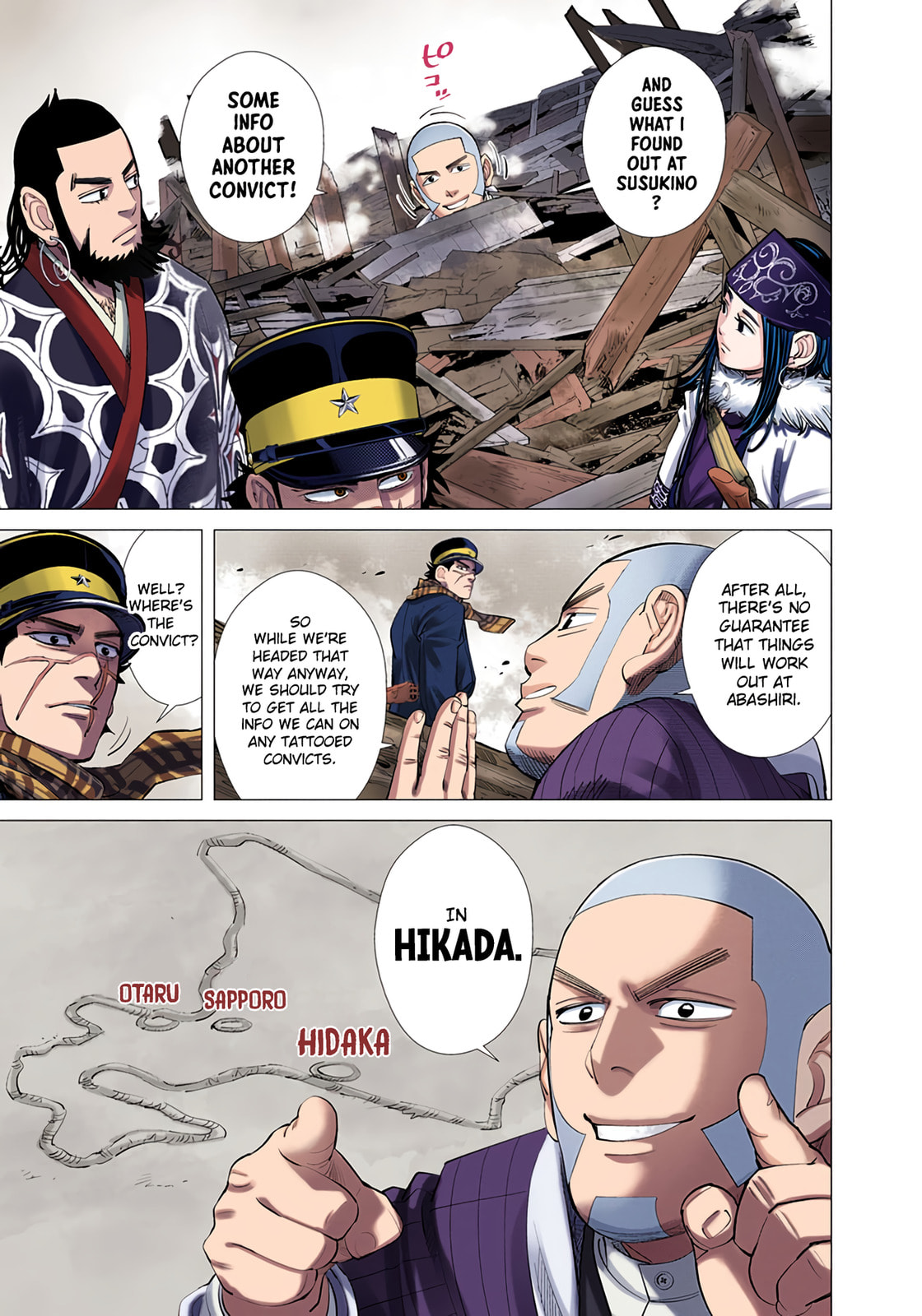 Read Golden Kamuy (Colored) chapter 55 image 5 on Lezhin