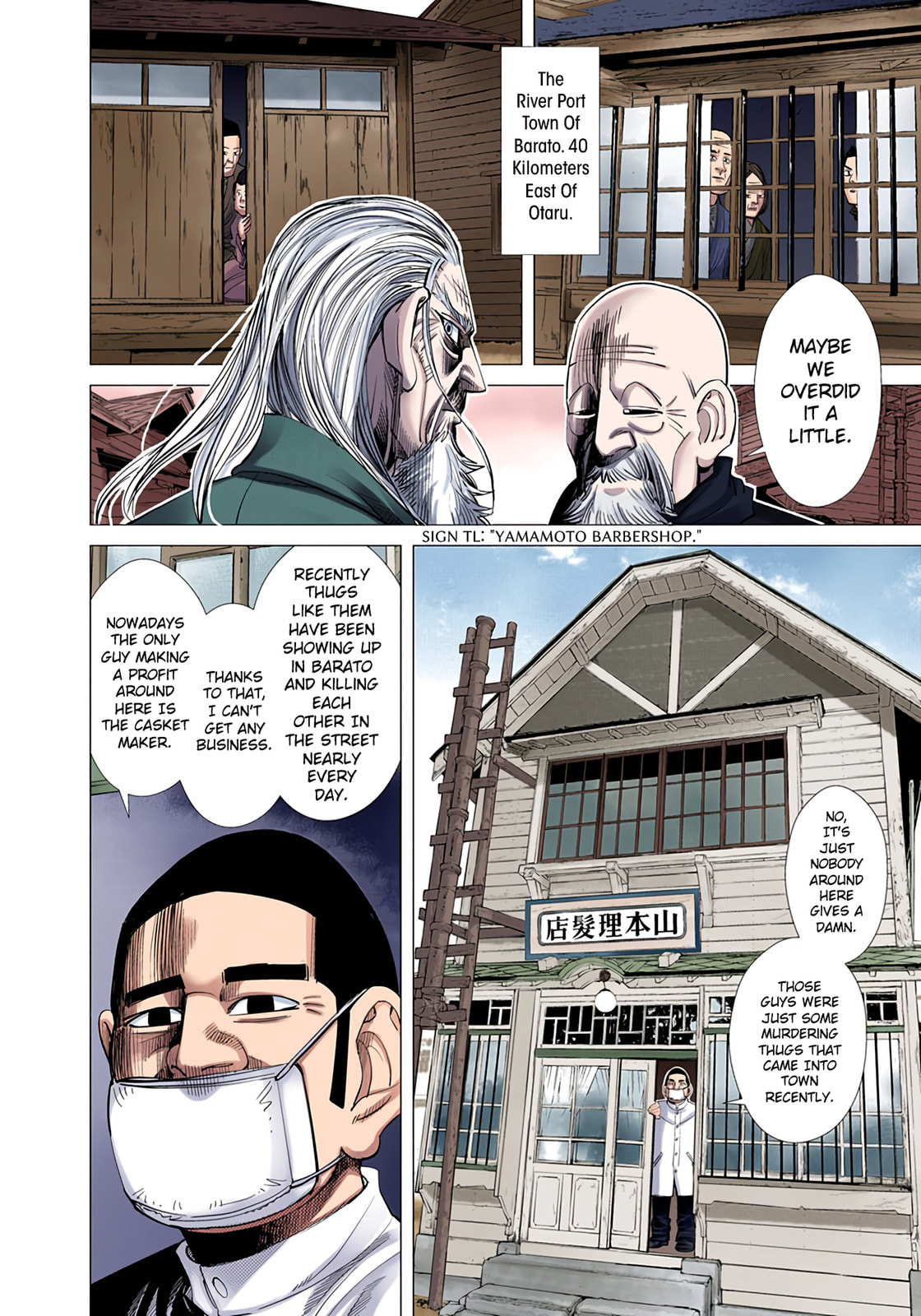 Read Golden Kamuy (Colored) chapter 55 image 7 on Lezhin
