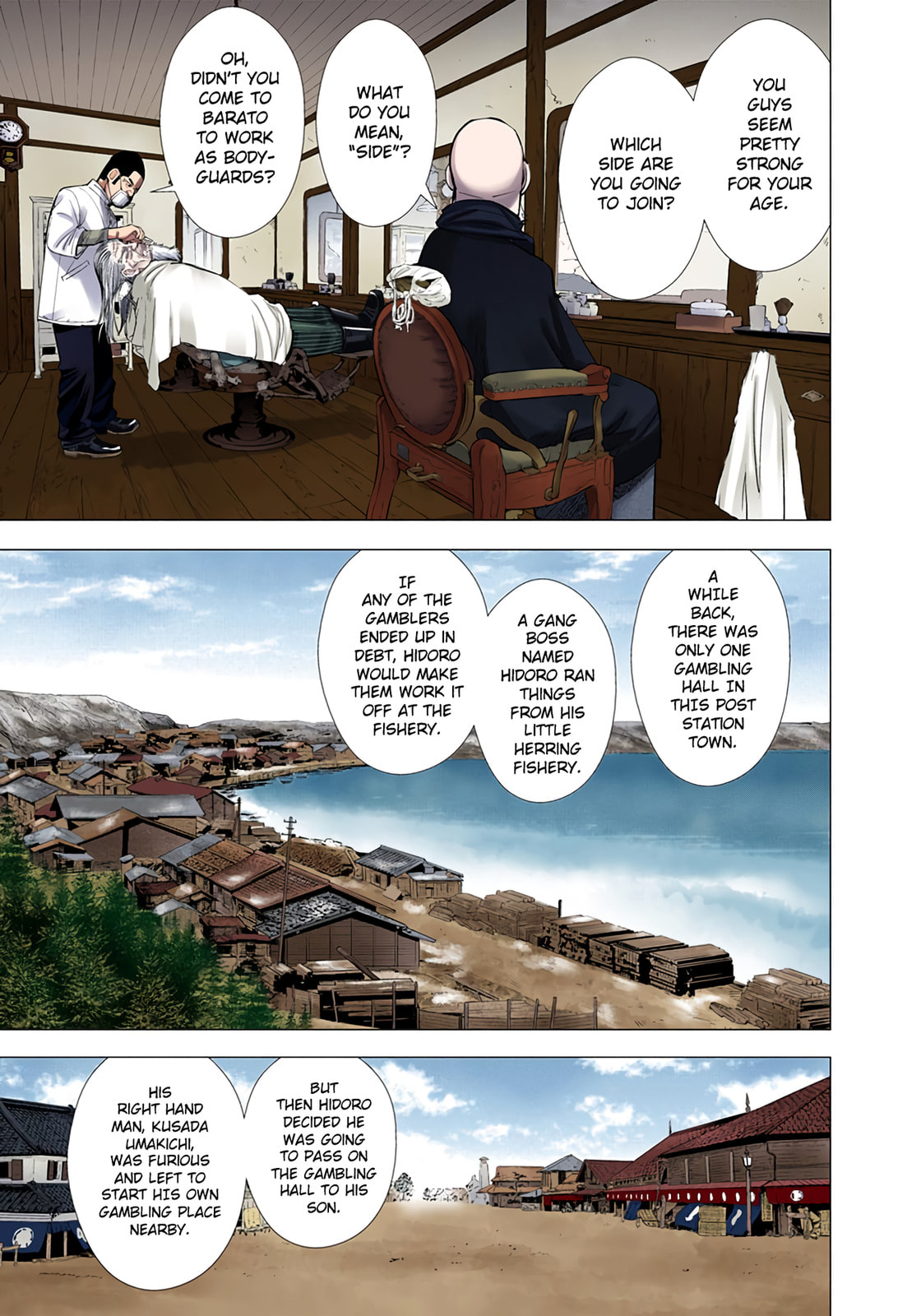 Read Golden Kamuy (Colored) chapter 55 image 8 on Lezhin