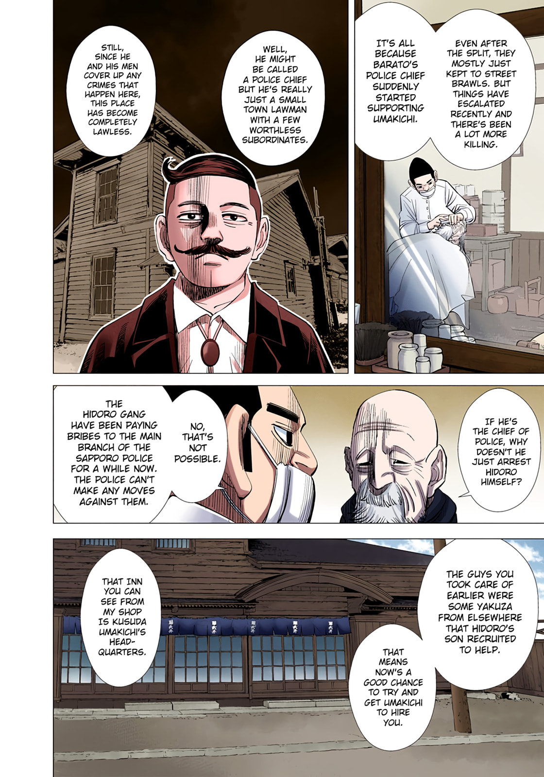 Read Golden Kamuy (Colored) chapter 55 image 9 on Lezhin