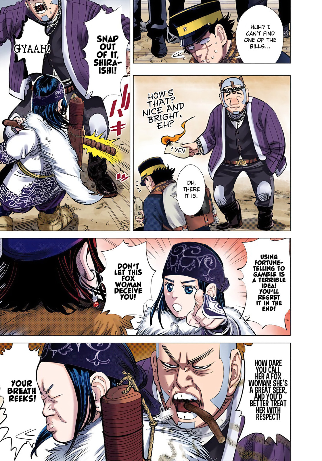 Read Golden Kamuy (Colored) chapter 61 image 10 on Lezhin