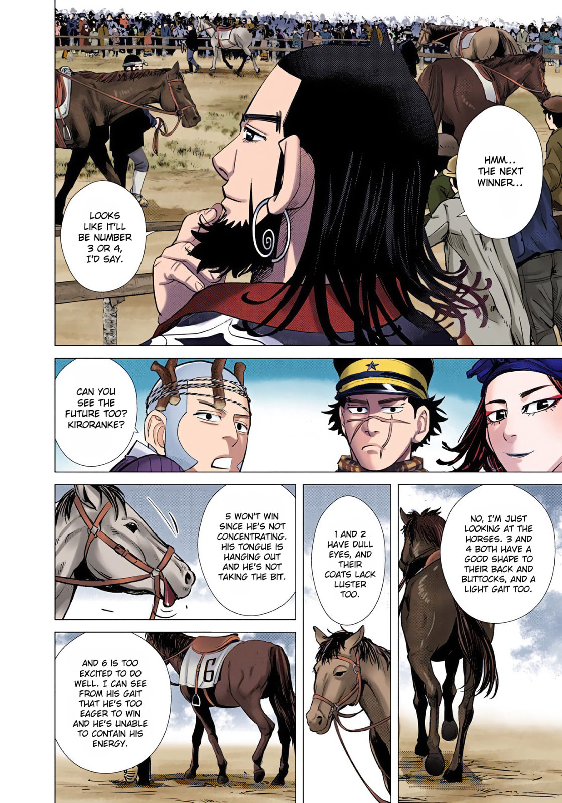 Read Golden Kamuy (Colored) chapter 61 image 11 on Lezhin