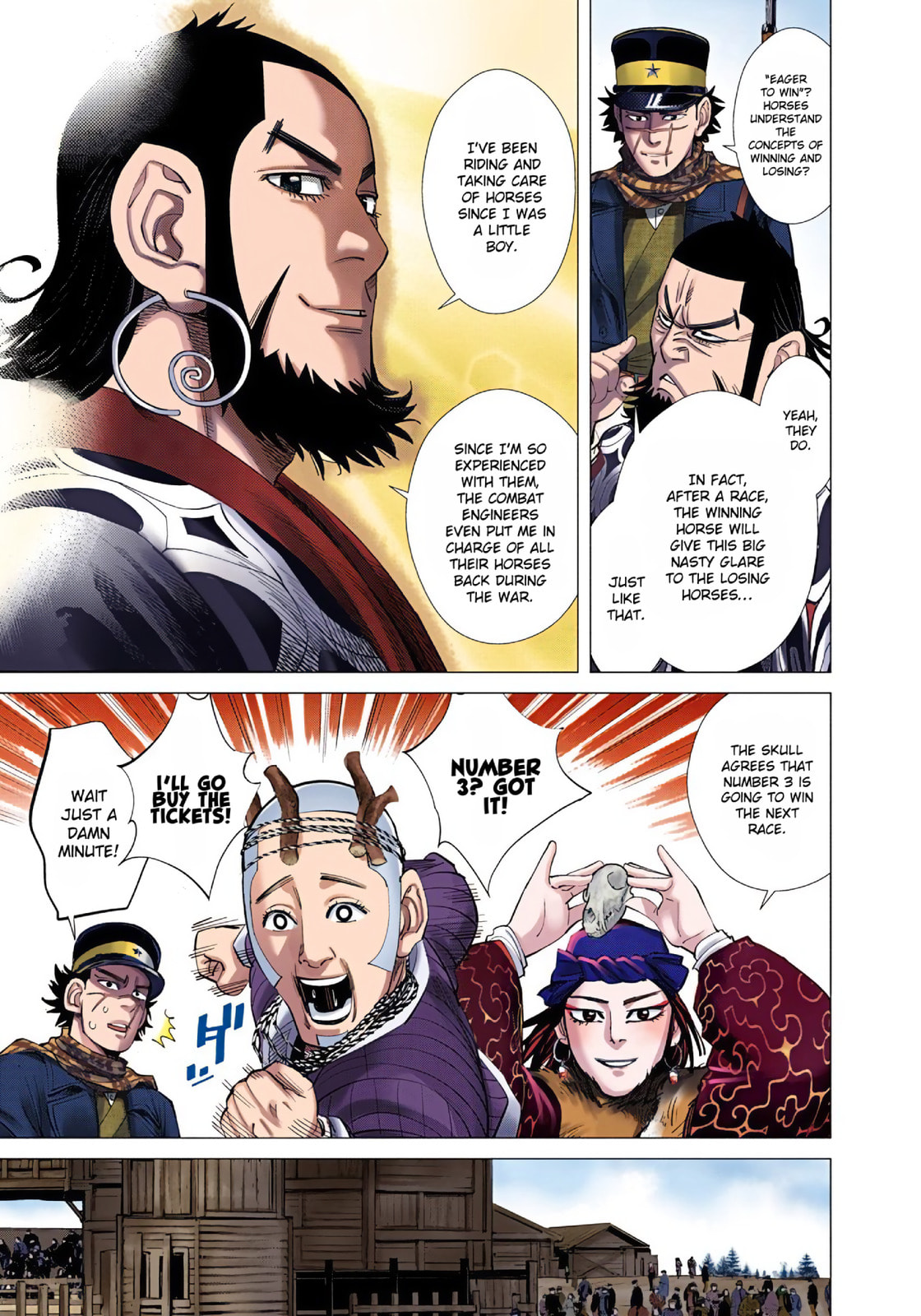 Read Golden Kamuy (Colored) chapter 61 image 12 on Lezhin