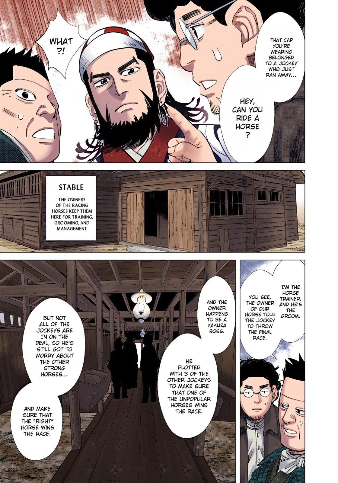 Read Golden Kamuy (Colored) chapter 61 image 14 on Lezhin