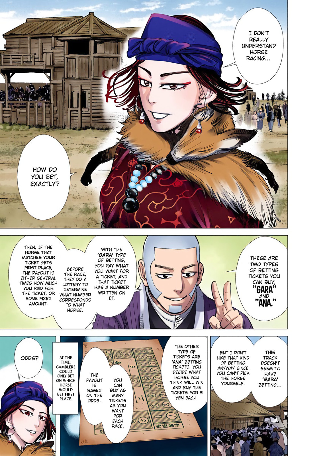 Read Golden Kamuy (Colored) chapter 61 image 2 on Lezhin