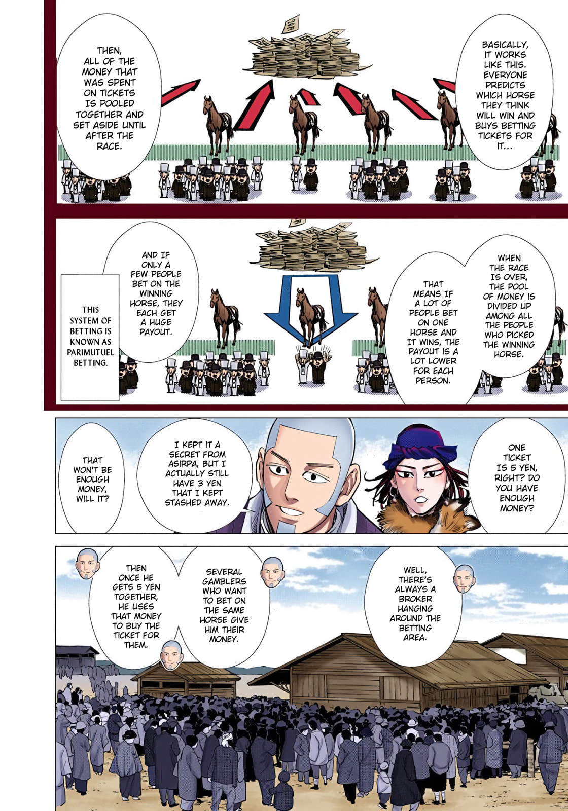Read Golden Kamuy (Colored) chapter 61 image 3 on Lezhin