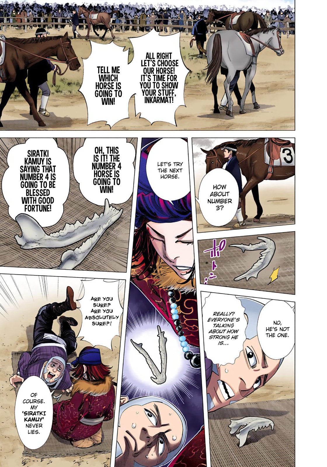Read Golden Kamuy (Colored) chapter 61 image 4 on Lezhin