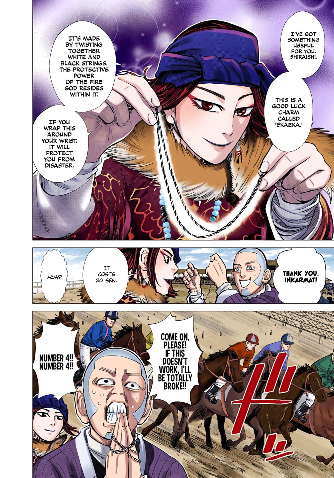 Read Golden Kamuy (Colored) chapter 61 image 5 on Lezhin