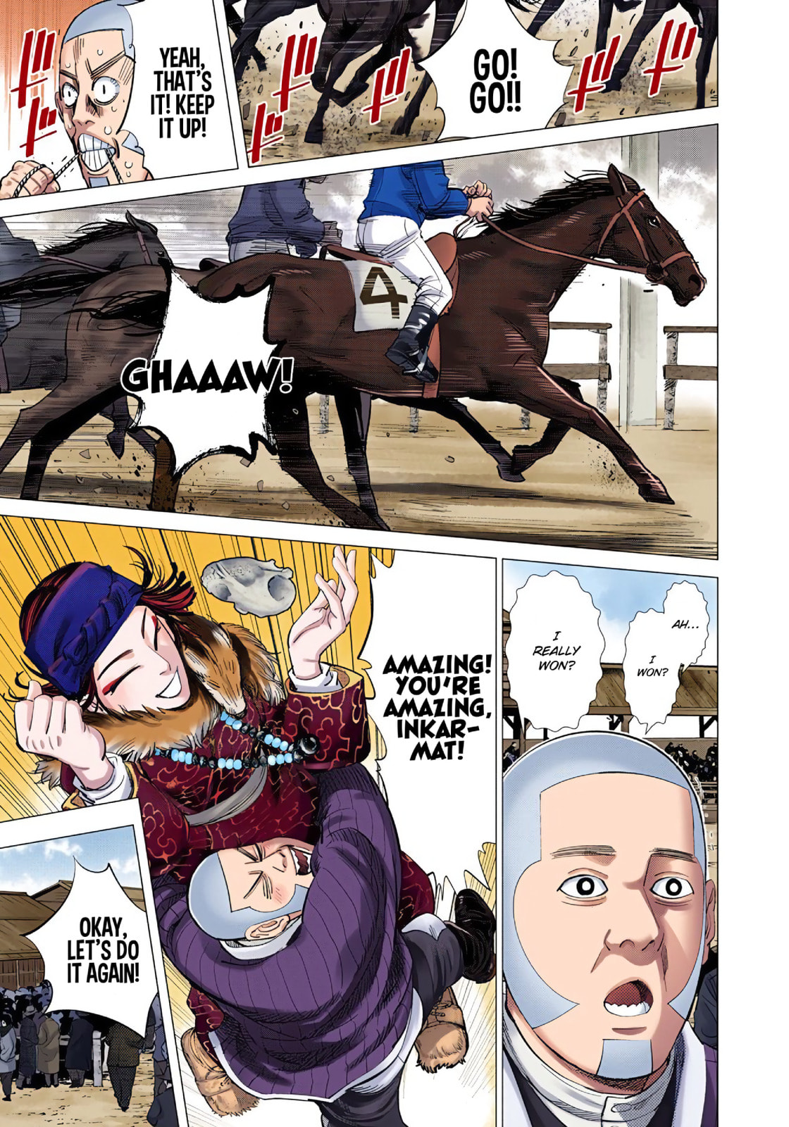 Read Golden Kamuy (Colored) chapter 61 image 6 on Lezhin