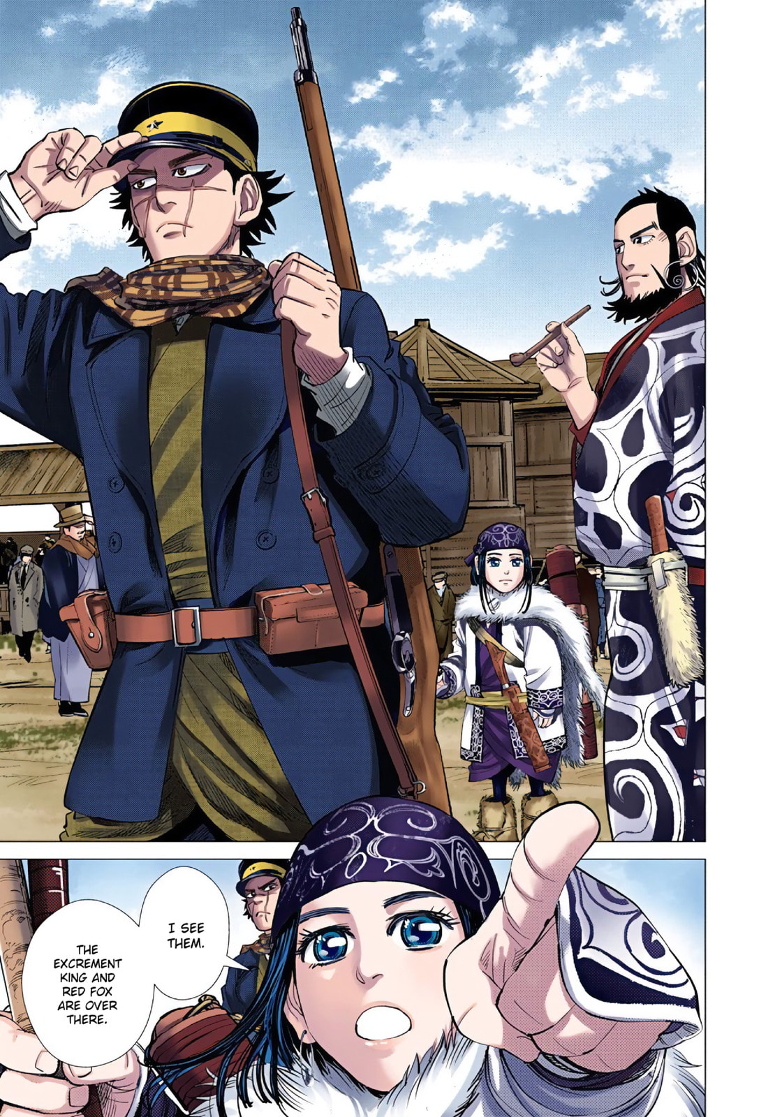 Read Golden Kamuy (Colored) chapter 61 image 8 on Lezhin