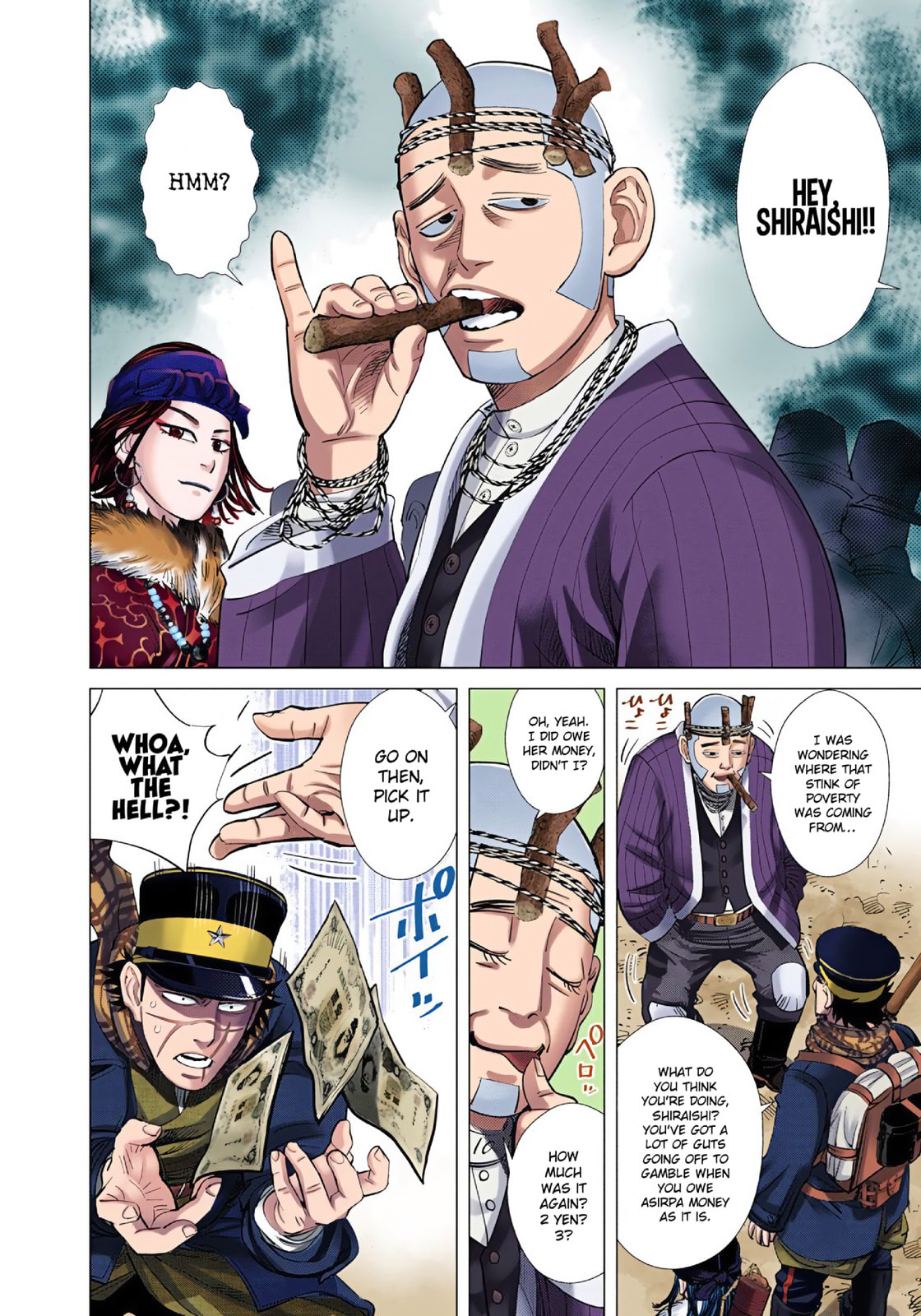 Read Golden Kamuy (Colored) chapter 61 image 9 on Lezhin