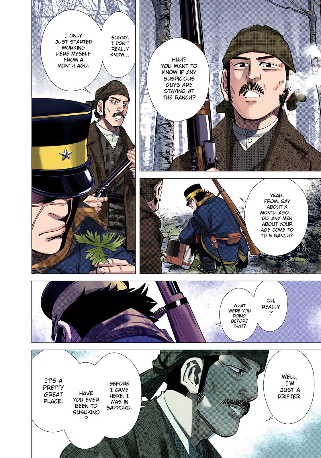 Read Golden Kamuy (Colored) chapter 64 image 10 on Lezhin