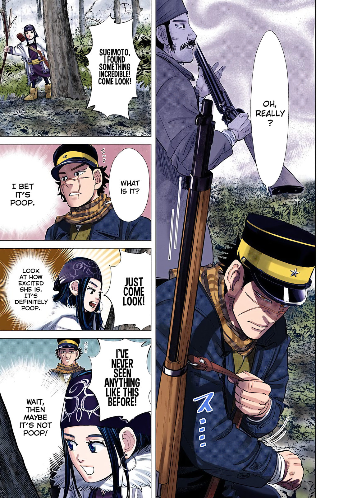 Read Golden Kamuy (Colored) chapter 64 image 11 on Lezhin