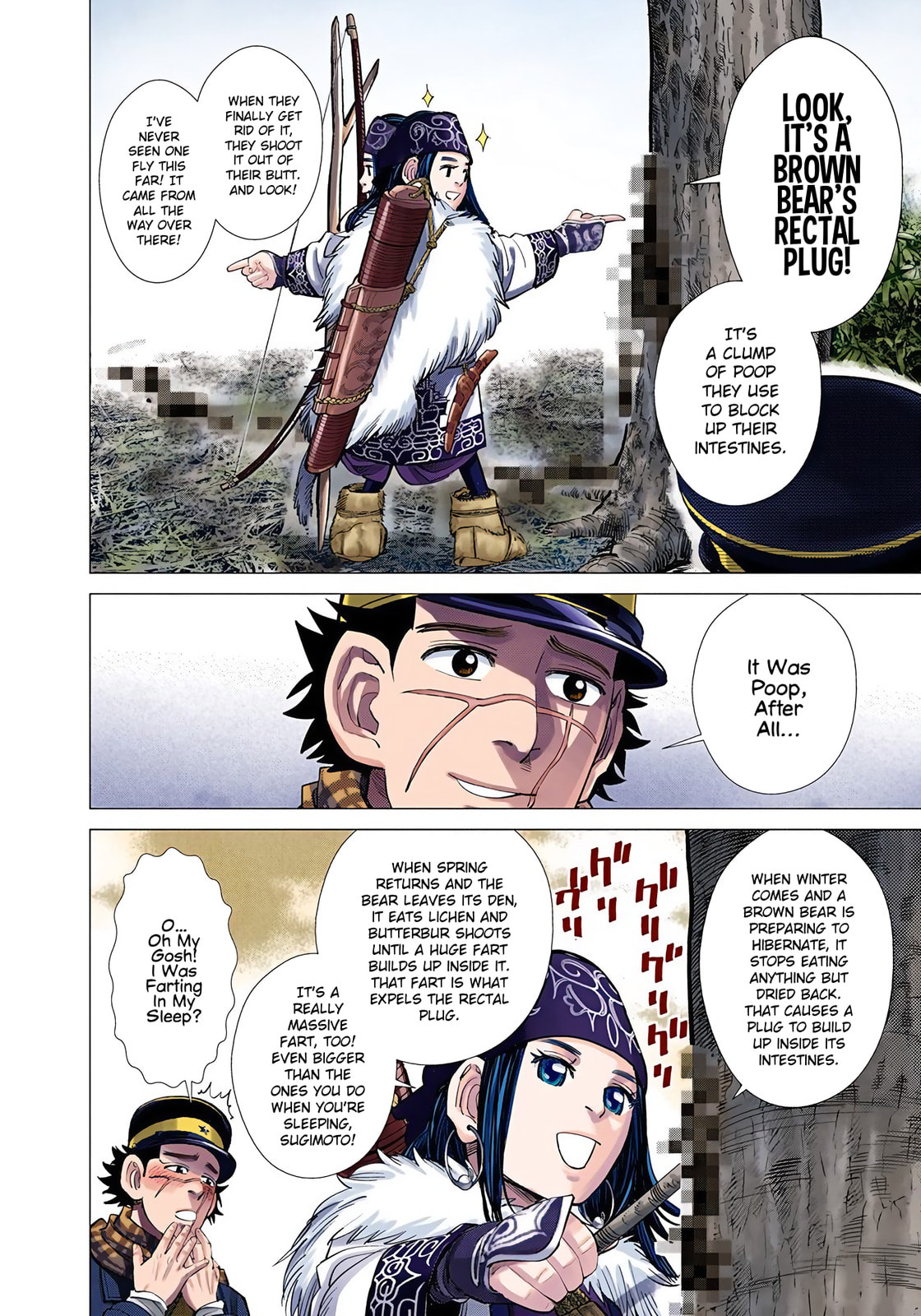Read Golden Kamuy (Colored) chapter 64 image 12 on Lezhin