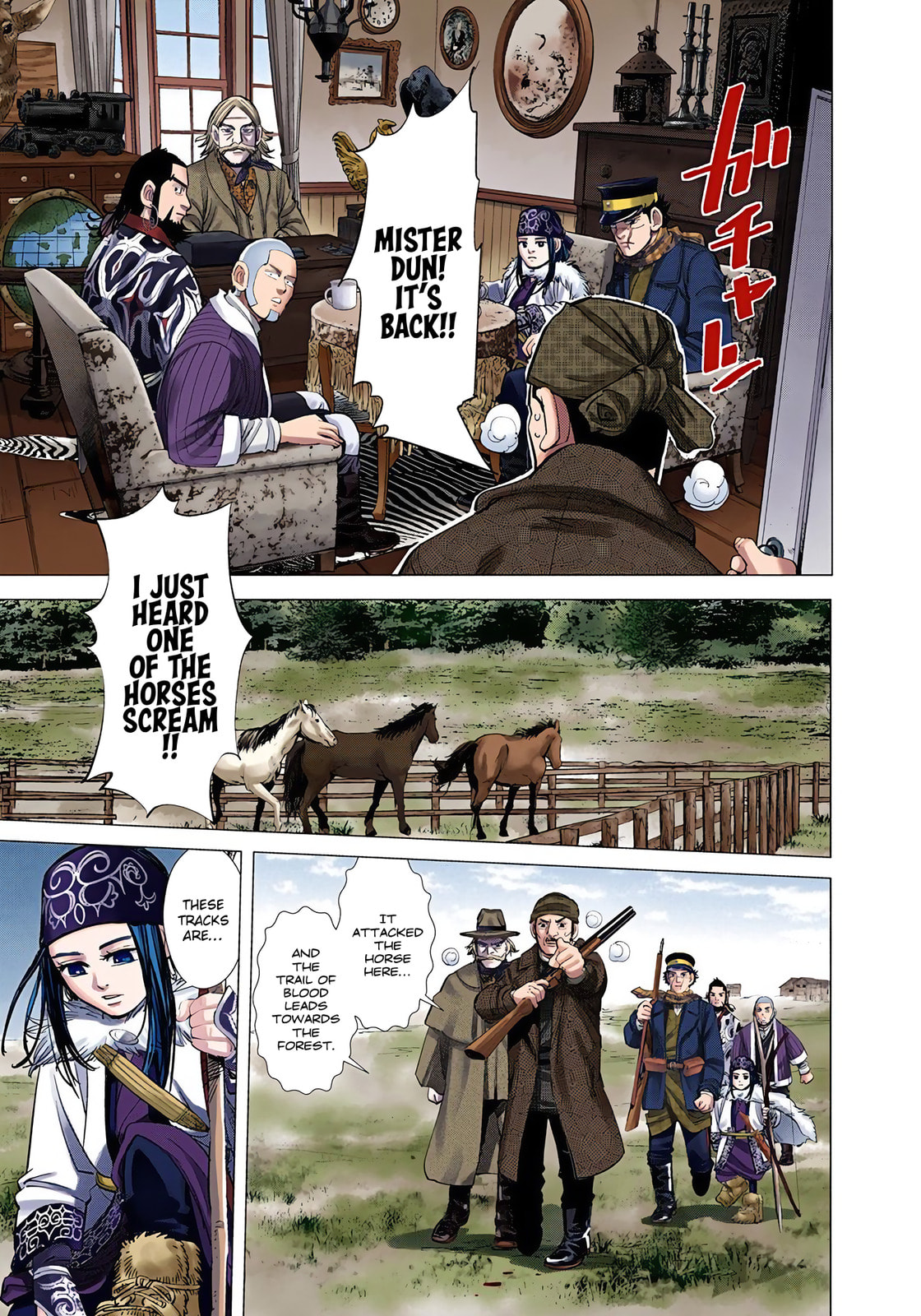 Read Golden Kamuy (Colored) chapter 64 image 2 on Lezhin