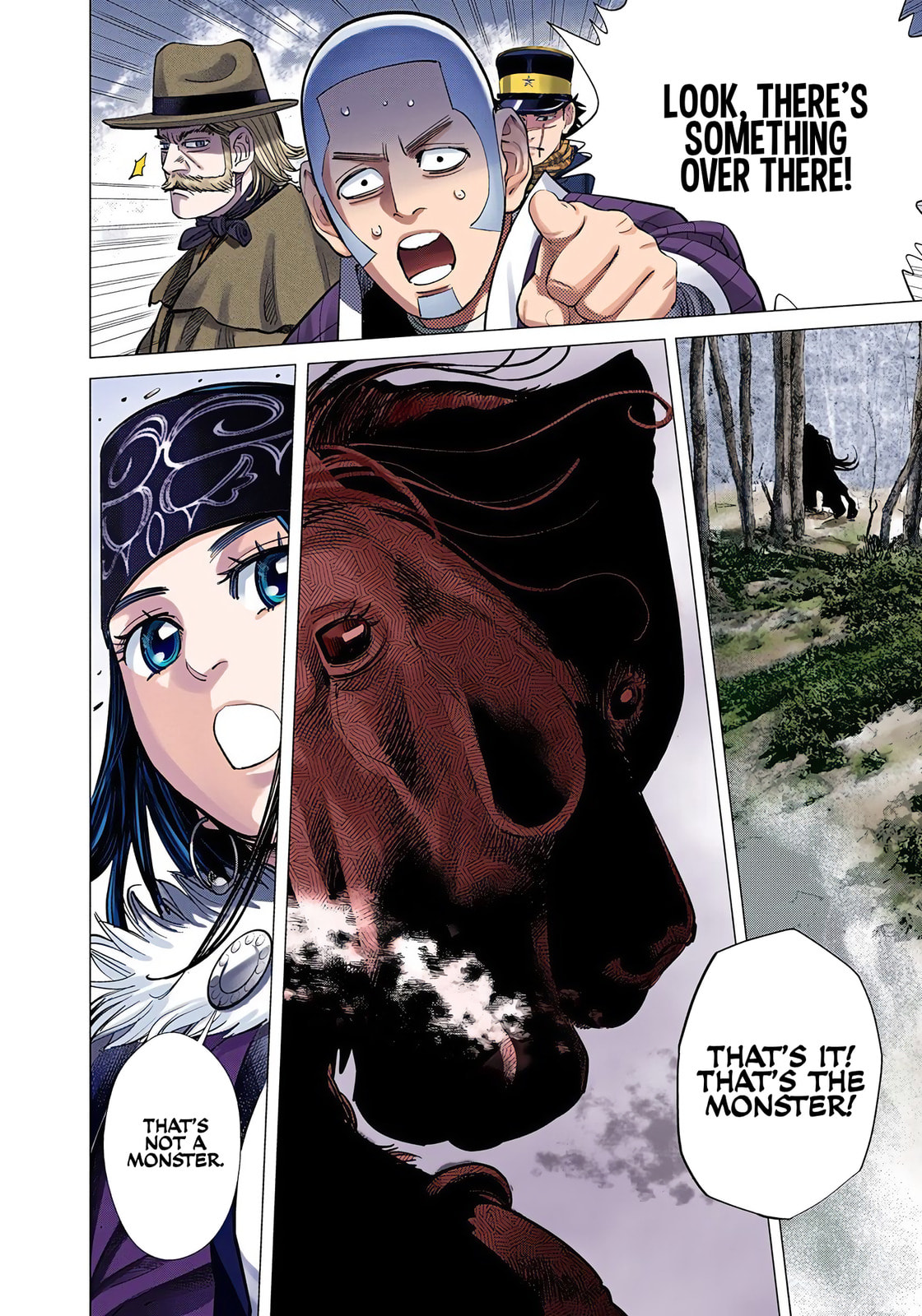 Read Golden Kamuy (Colored) chapter 64 image 3 on Lezhin