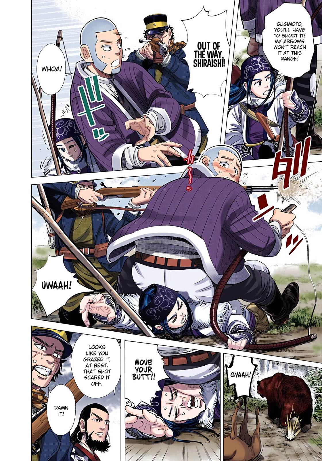 Read Golden Kamuy (Colored) chapter 64 image 5 on Lezhin