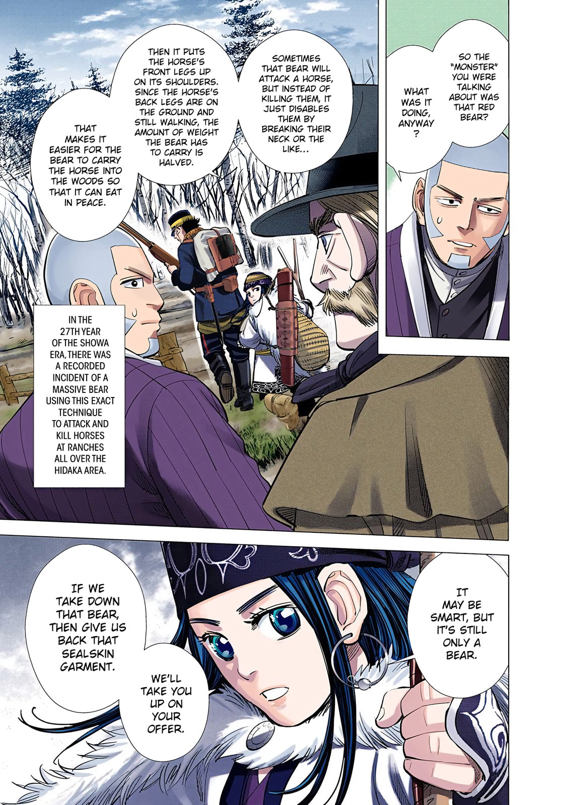 Read Golden Kamuy (Colored) chapter 64 image 6 on Lezhin