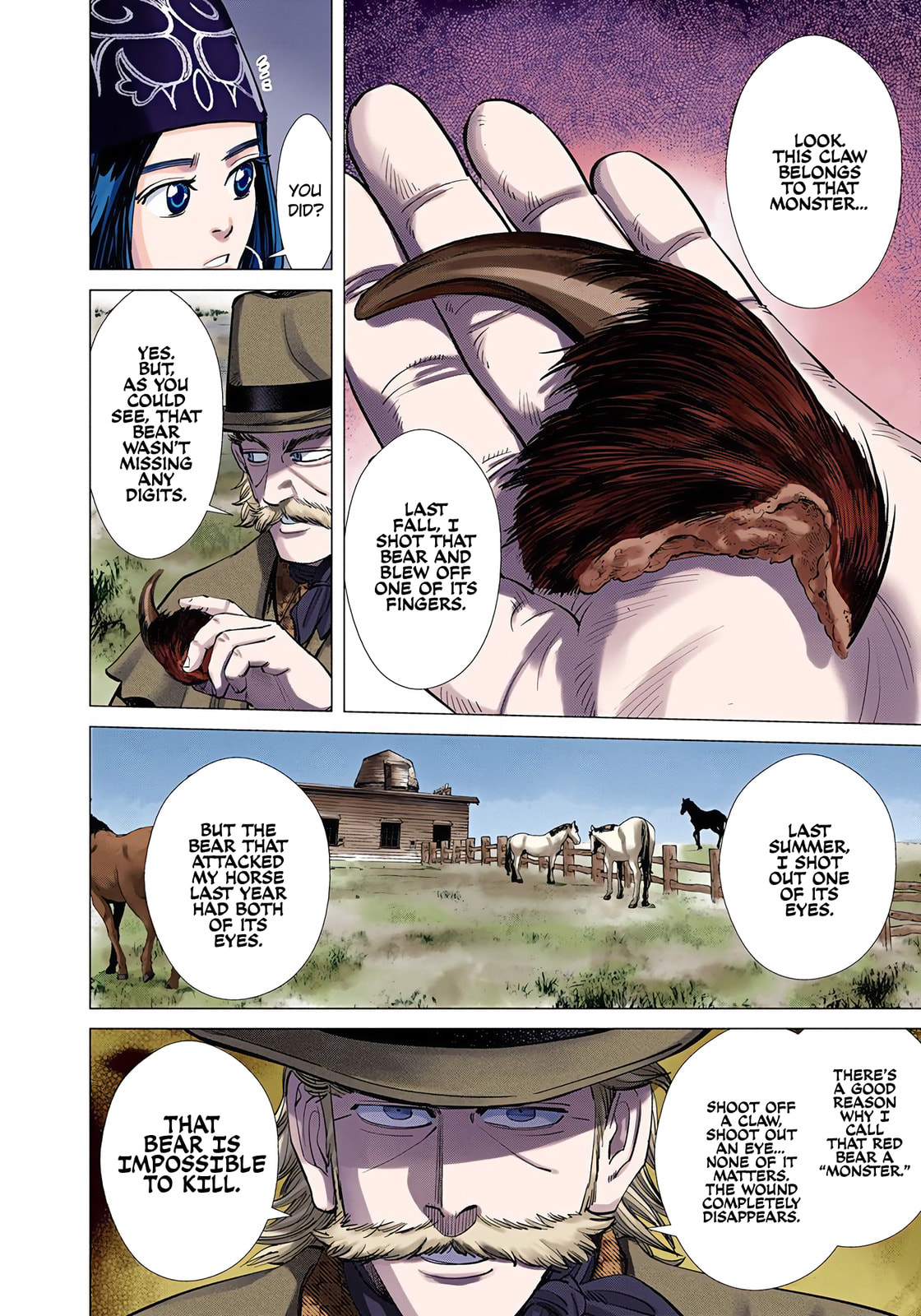 Read Golden Kamuy (Colored) chapter 64 image 7 on Lezhin