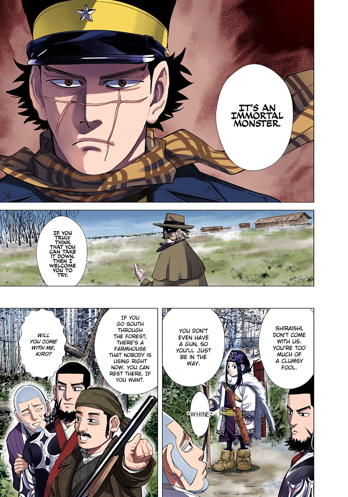 Read Golden Kamuy (Colored) chapter 64 image 8 on Lezhin