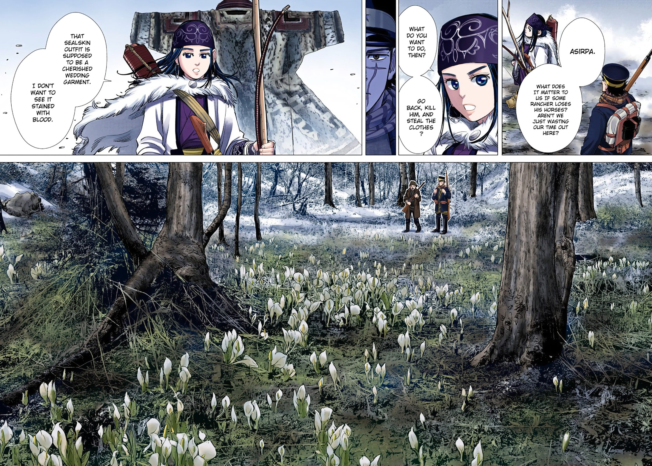 Read Golden Kamuy (Colored) chapter 64 image 9 on Lezhin