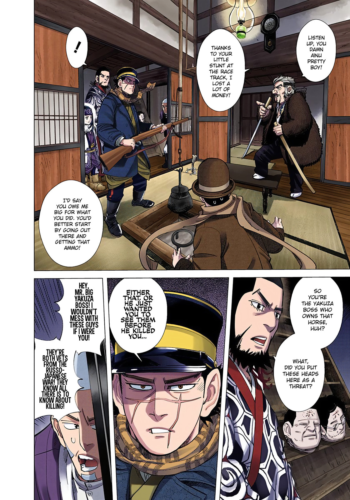Read Golden Kamuy (Colored) chapter 67 image 1 on Lezhin