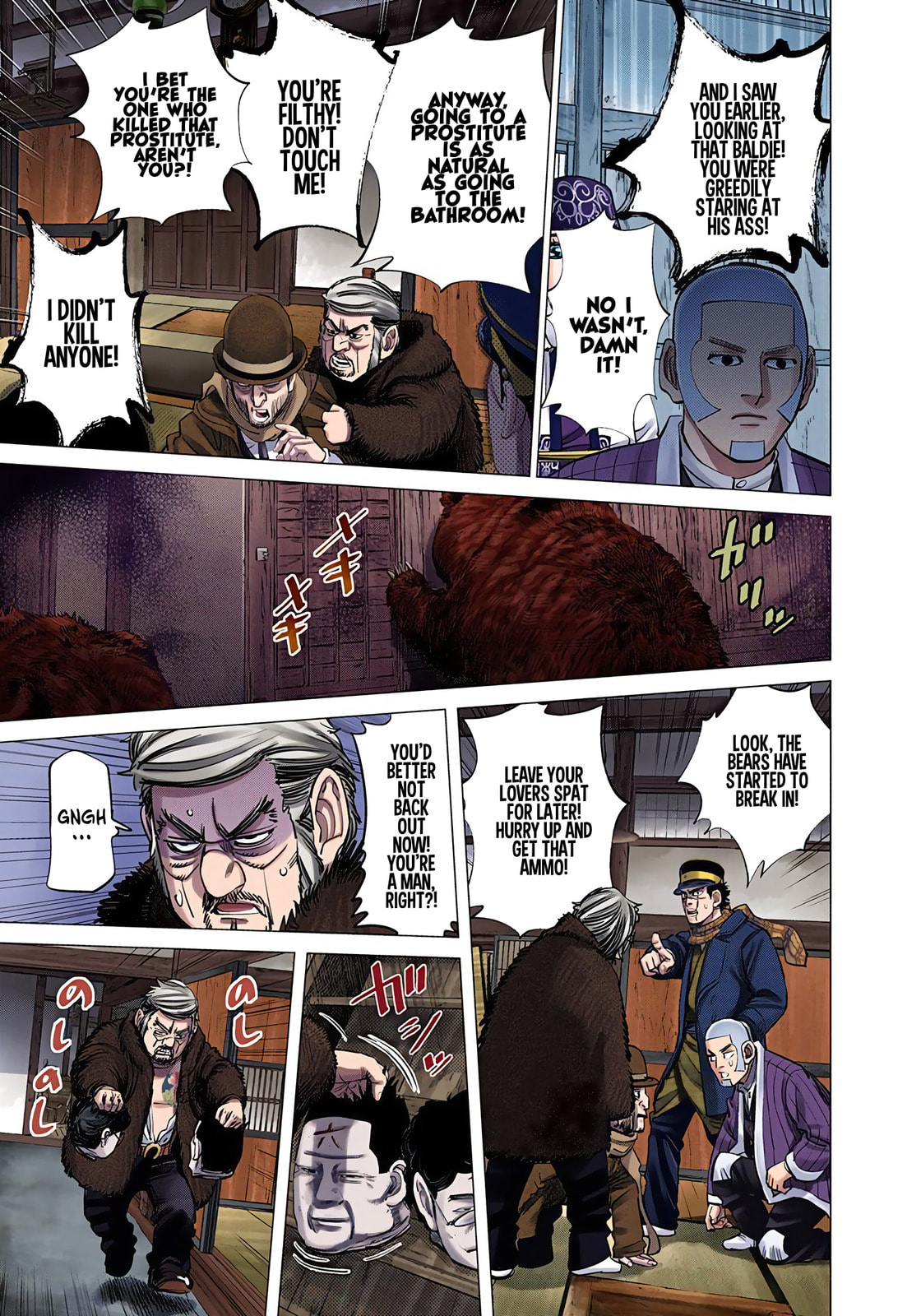 Read Golden Kamuy (Colored) chapter 67 image 12 on Lezhin