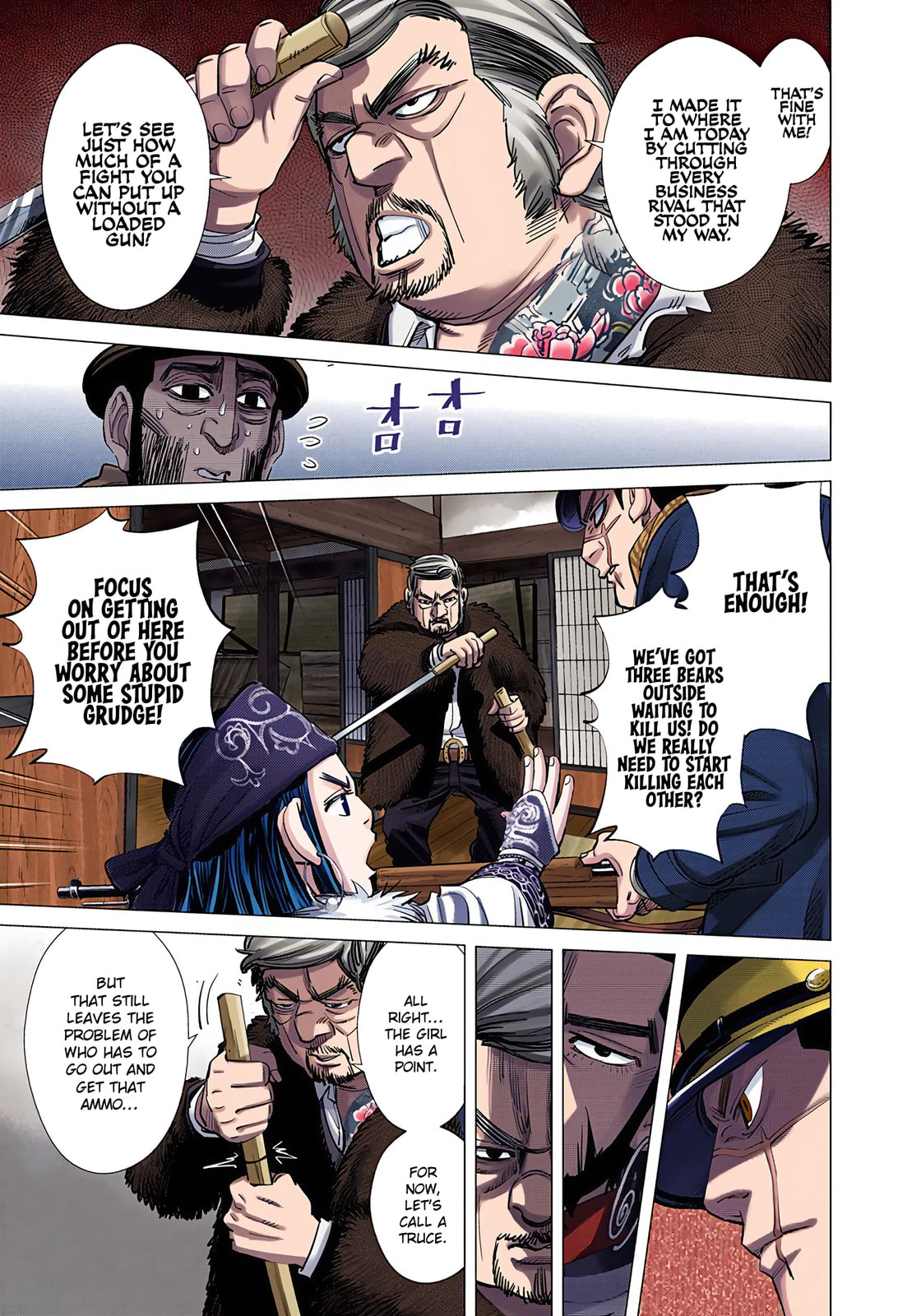 Read Golden Kamuy (Colored) chapter 67 image 2 on Lezhin