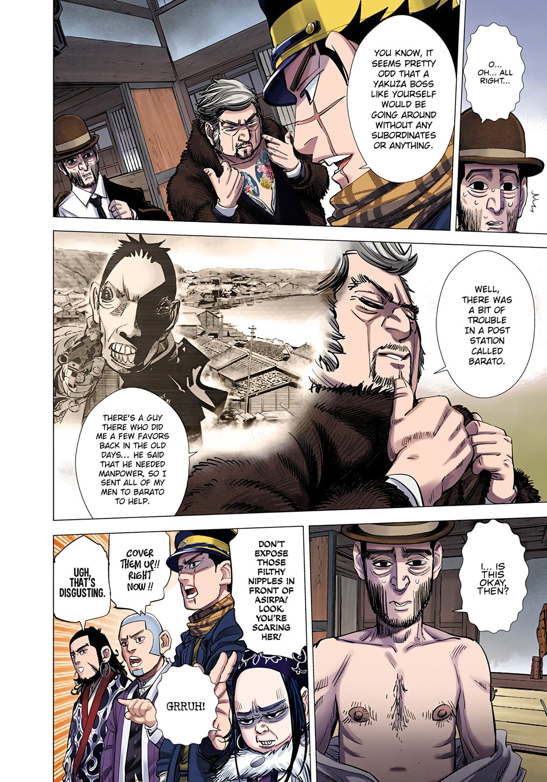 Read Golden Kamuy (Colored) chapter 67 image 5 on Lezhin
