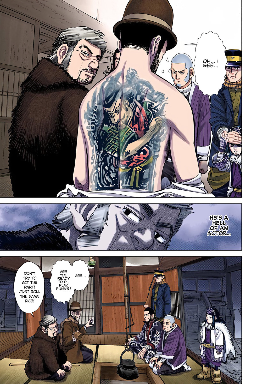 Read Golden Kamuy (Colored) chapter 67 image 6 on Lezhin