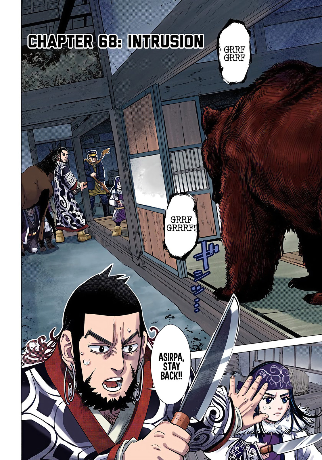 Read Golden Kamuy (Colored) chapter 68 image 1 on Lezhin