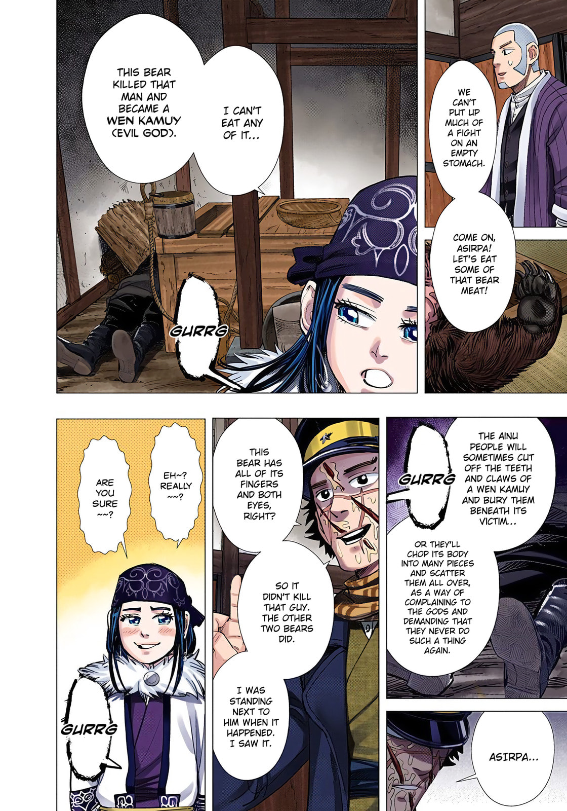 Read Golden Kamuy (Colored) chapter 68 image 11 on Lezhin
