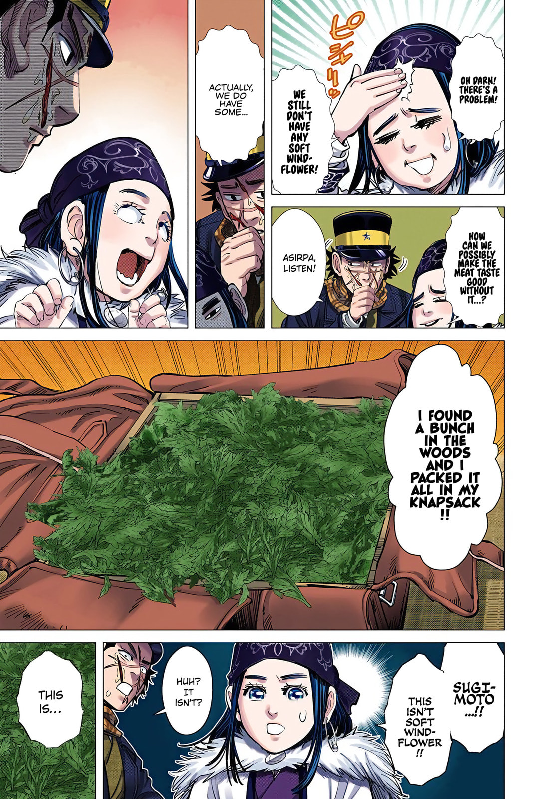 Read Golden Kamuy (Colored) chapter 68 image 12 on Lezhin