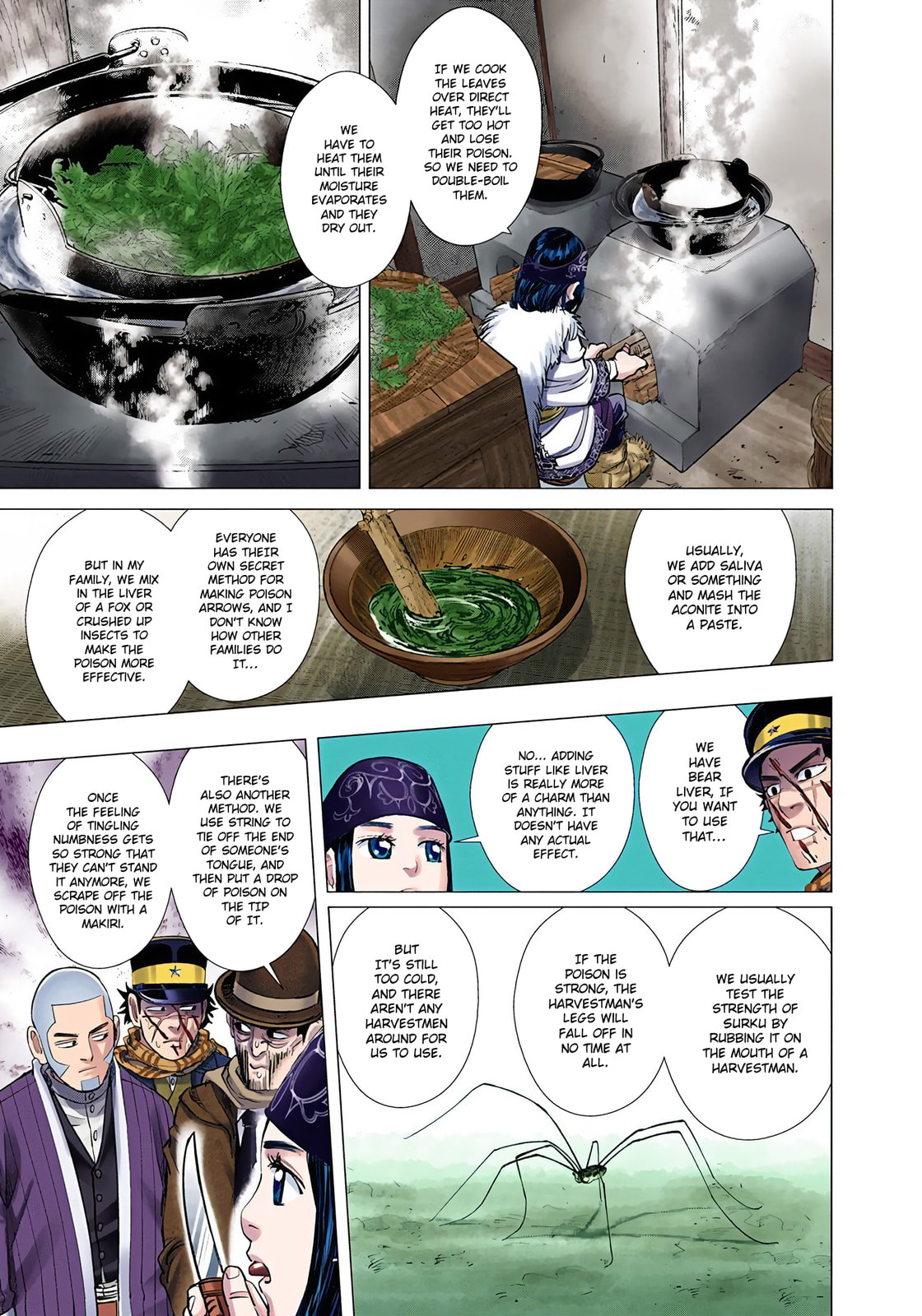 Read Golden Kamuy (Colored) chapter 68 image 14 on Lezhin