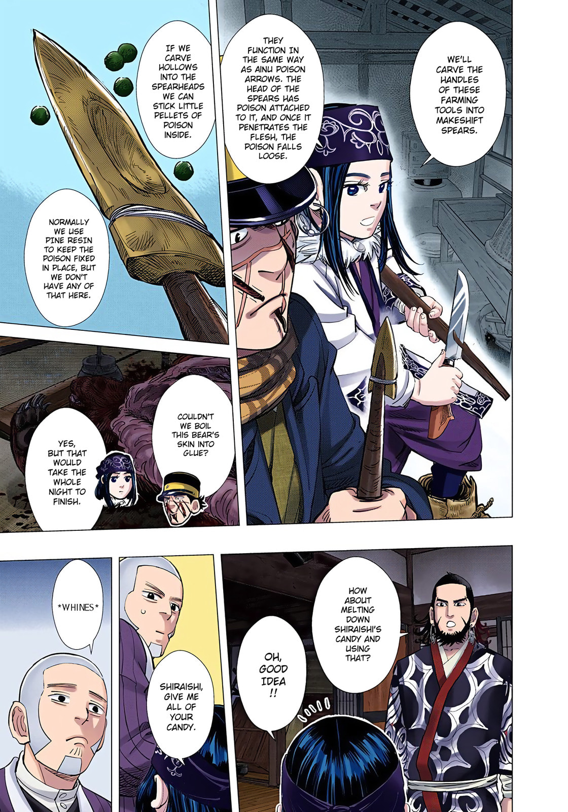 Read Golden Kamuy (Colored) chapter 68 image 16 on Lezhin