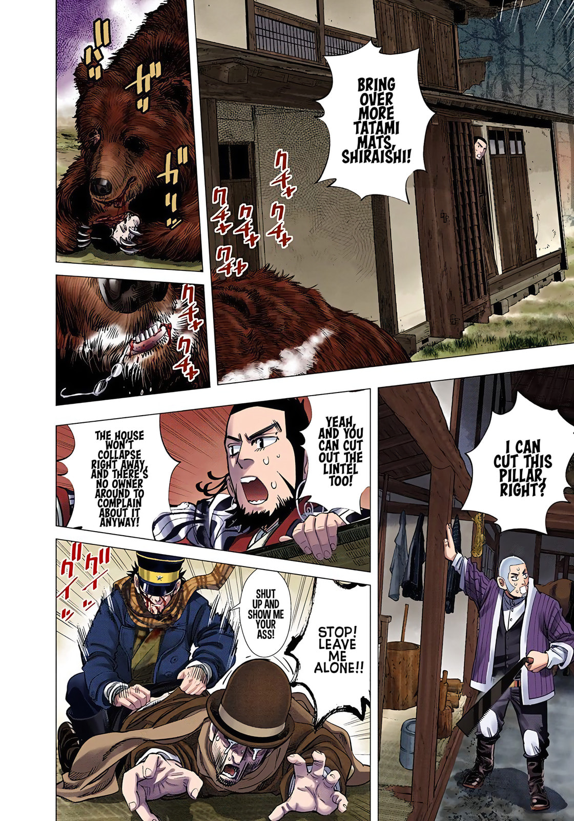 Read Golden Kamuy (Colored) chapter 68 image 7 on Lezhin