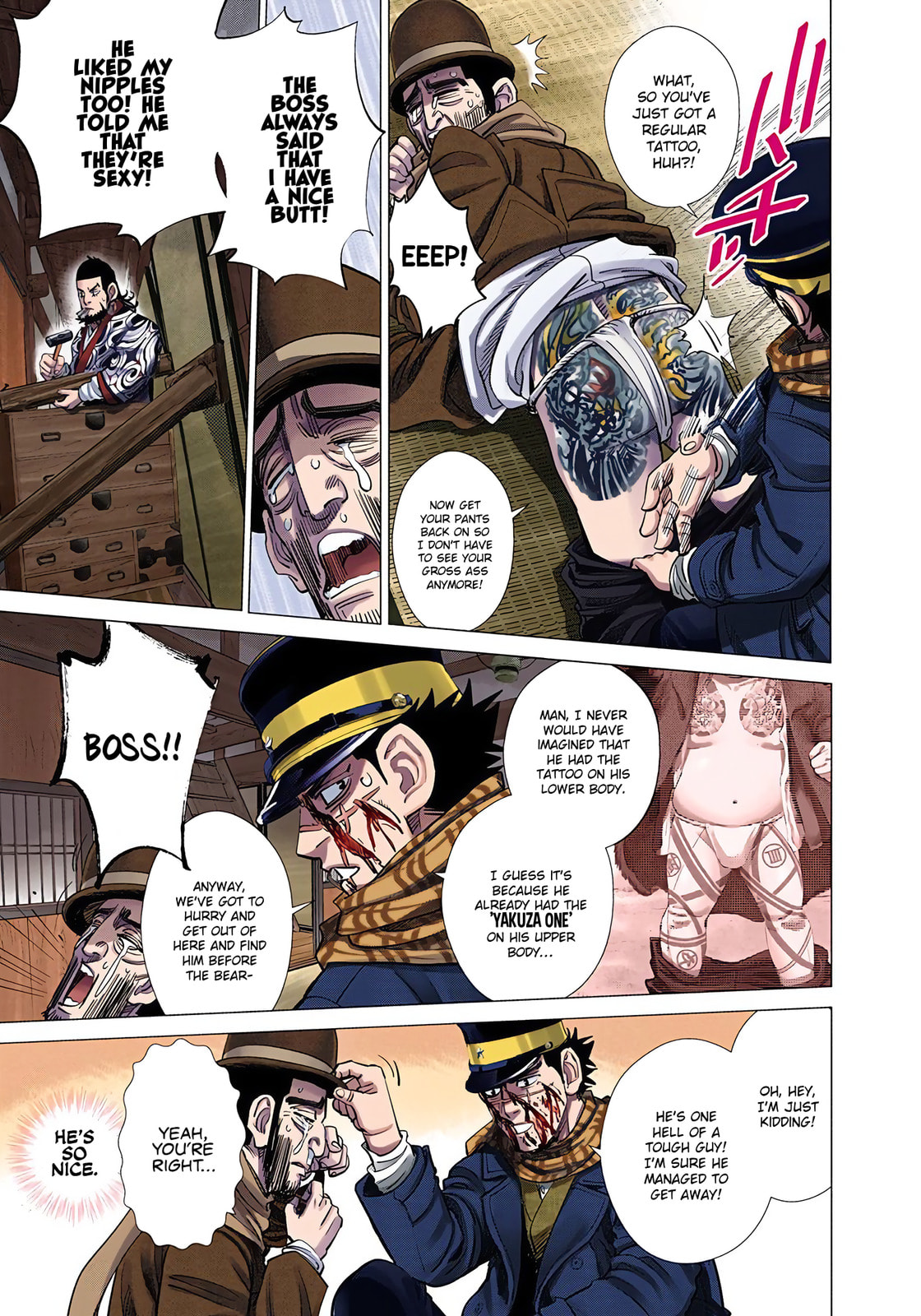 Read Golden Kamuy (Colored) chapter 68 image 8 on Lezhin
