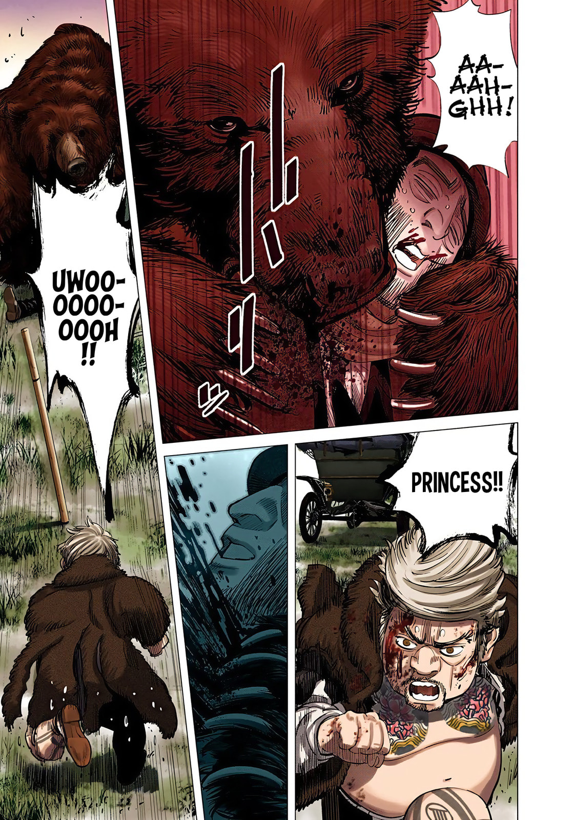 Read Golden Kamuy (Colored) chapter 69 image 11 on Lezhin