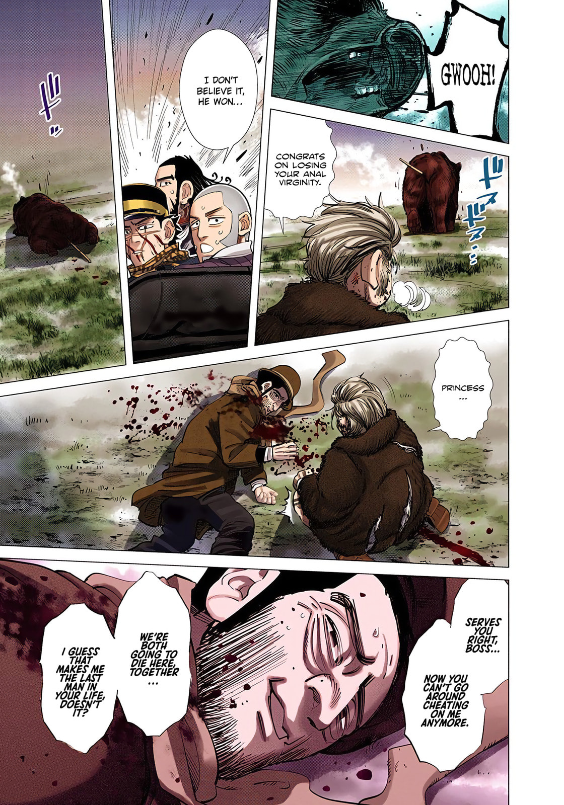 Read Golden Kamuy (Colored) chapter 69 image 15 on Lezhin