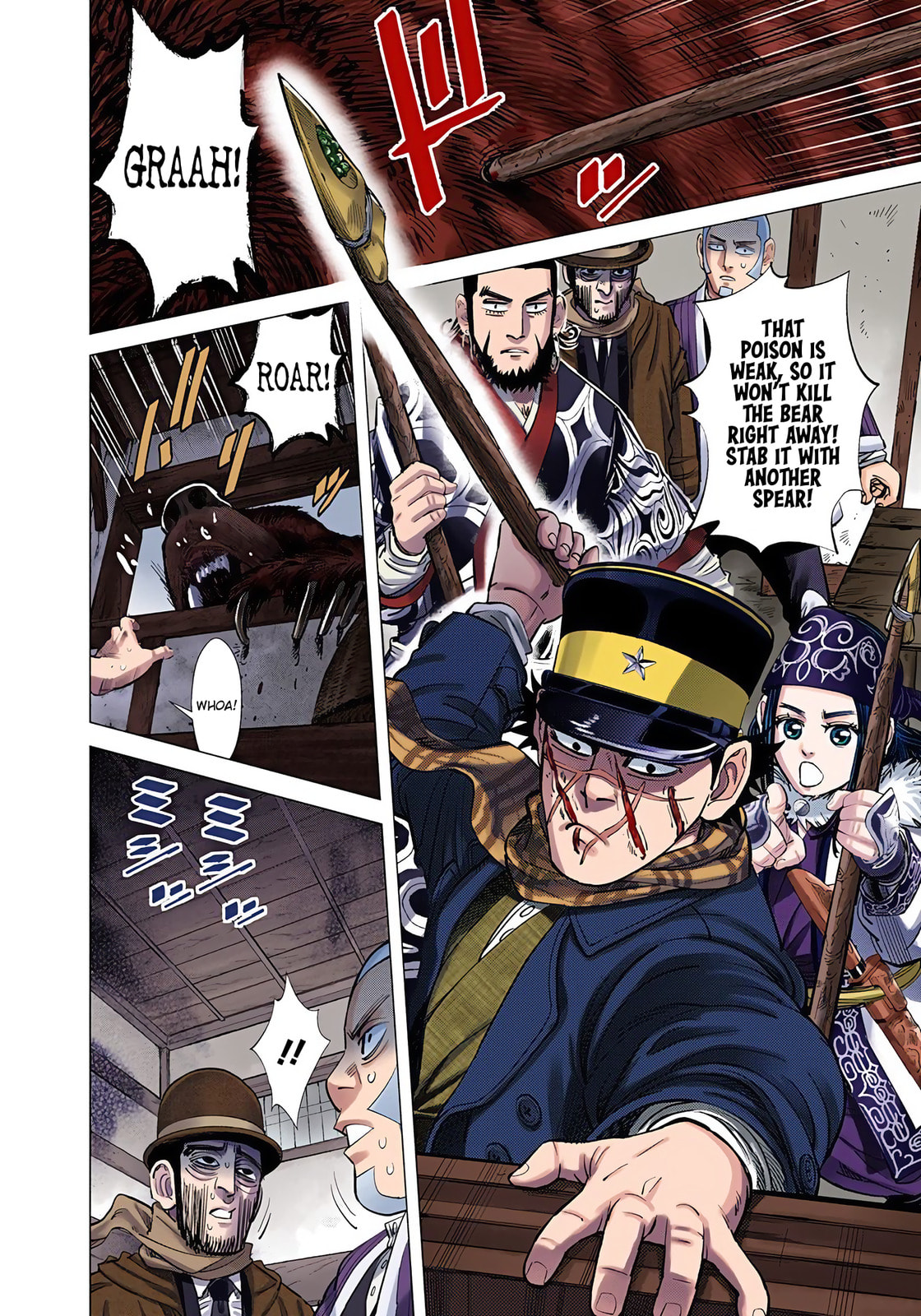 Read Golden Kamuy (Colored) chapter 69 image 2 on Lezhin