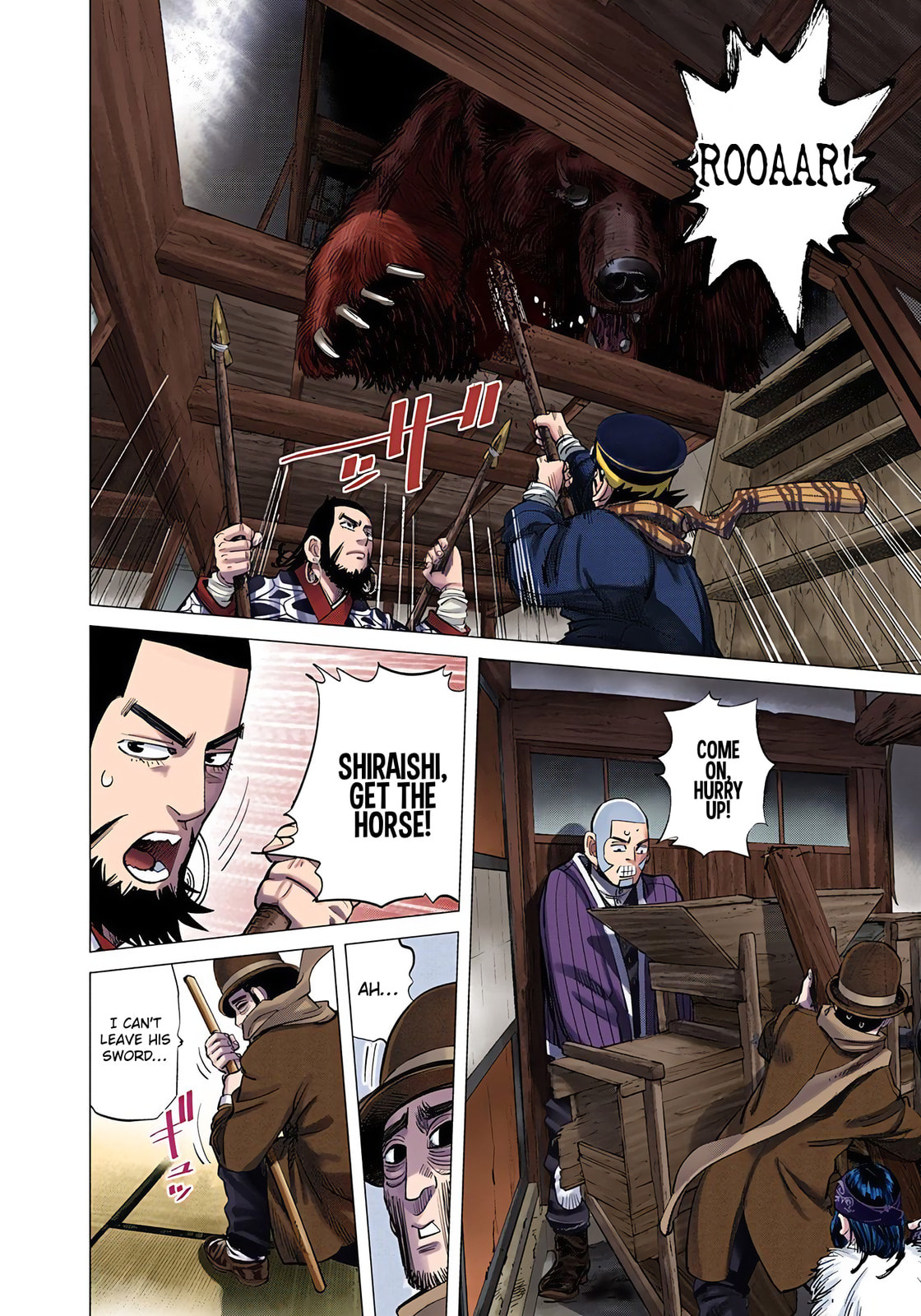 Read Golden Kamuy (Colored) chapter 69 image 6 on Lezhin