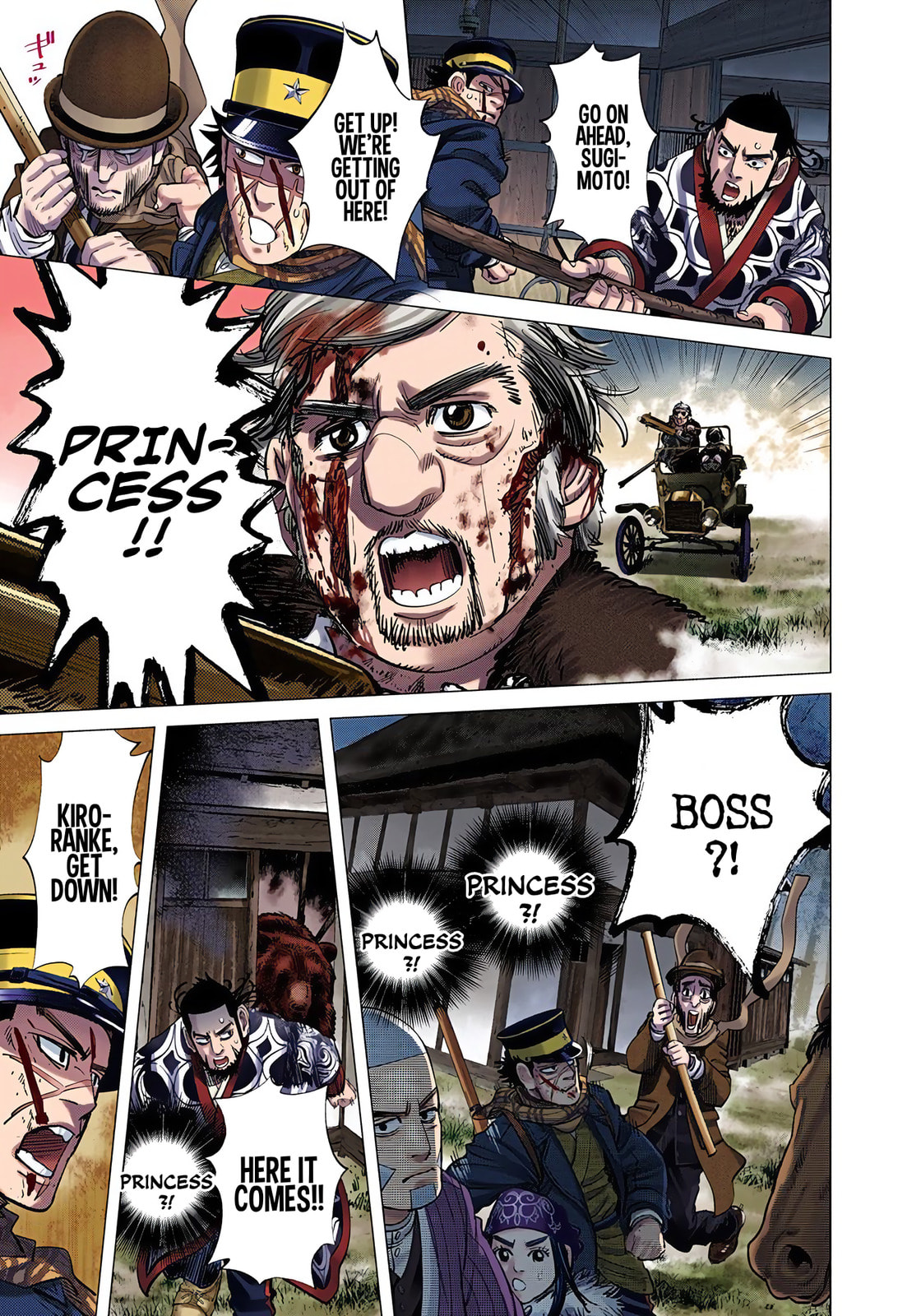 Read Golden Kamuy (Colored) chapter 69 image 7 on Lezhin