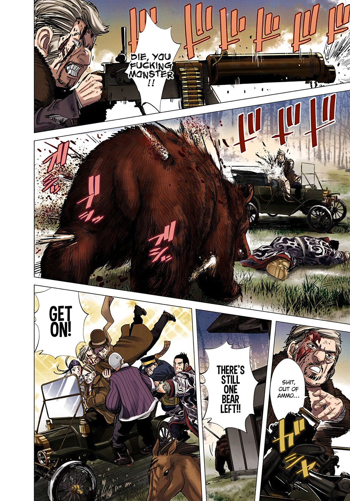 Read Golden Kamuy (Colored) chapter 69 image 8 on Lezhin