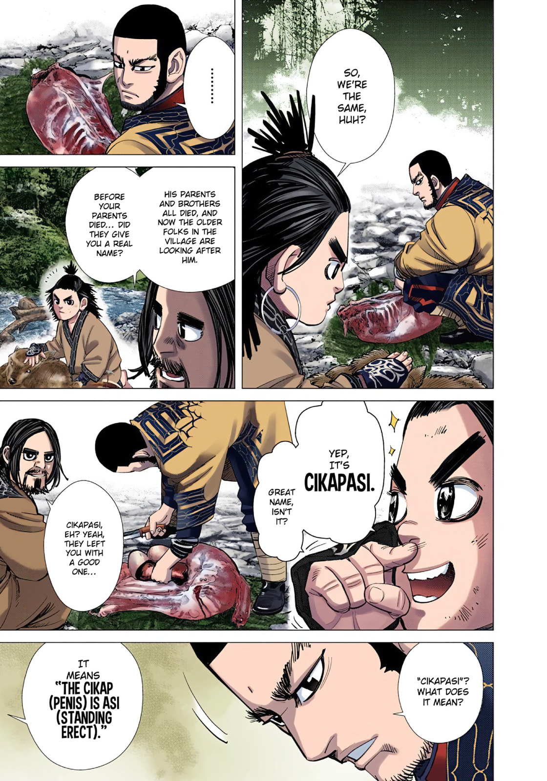 Read Golden Kamuy (Colored) chapter 74 image 10 on Lezhin