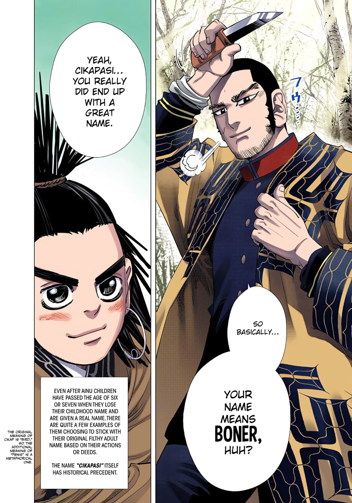 Read Golden Kamuy (Colored) chapter 74 image 11 on Lezhin